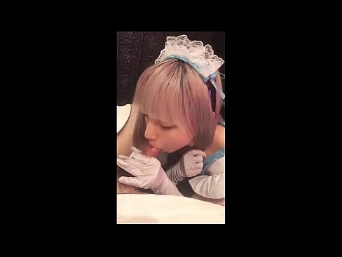 ❤️ Ídolo xaponés [mayuka], traxe de criada francesa, parte 1, mamada e masturbación con loción ❤❌ Vídeo porno en nós ﹏